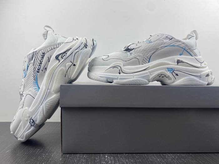 BLEN TRACK SNEAKER IN white 536737 W3SRB 9014