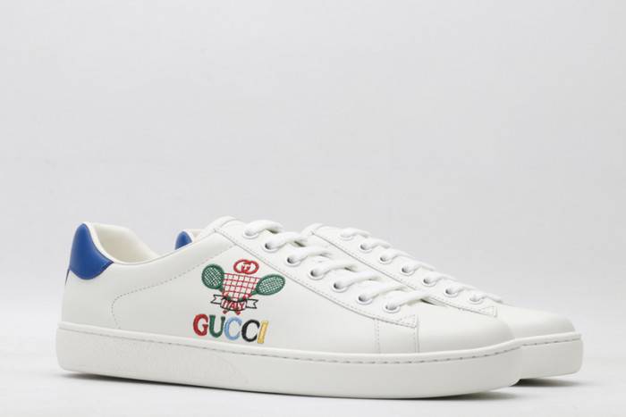 GUCC Ace Embroidered Low-Top Sneaker 603696 AY070 9096