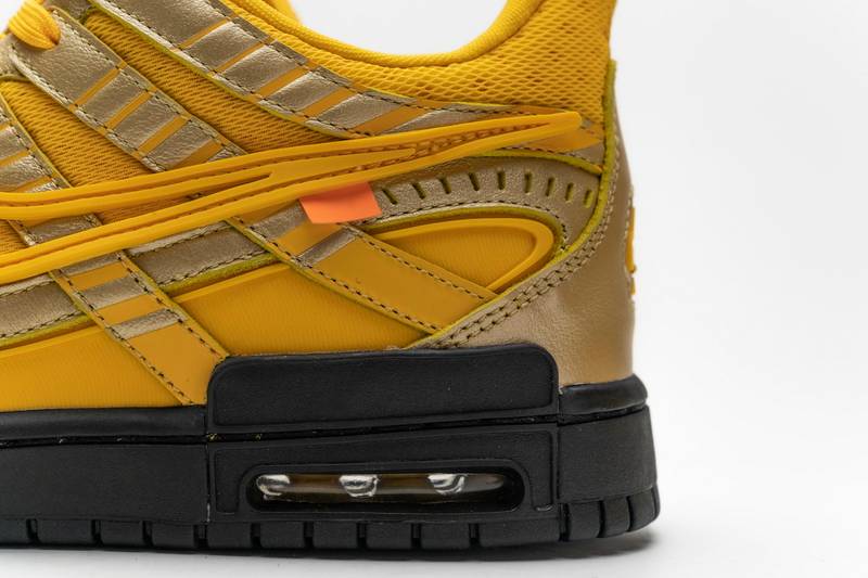 Nike Air Rubber Dunk Off-White University Gold