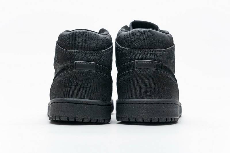 Air Jordan 1 Mid Edison Chen Fearless Black