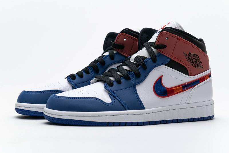 Air Jordan 1 Mid SE Multi-Color Swoosh