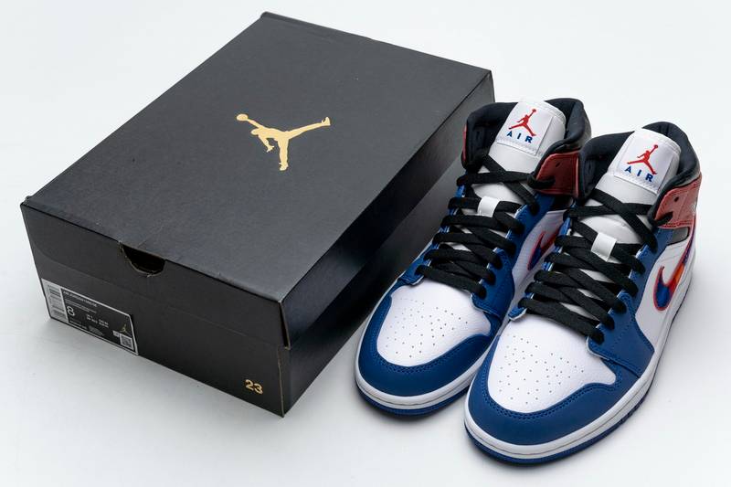 Air Jordan 1 Mid SE Multi-Color Swoosh