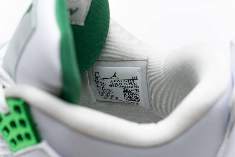 Air Jordan 4 Retro Metallic Green