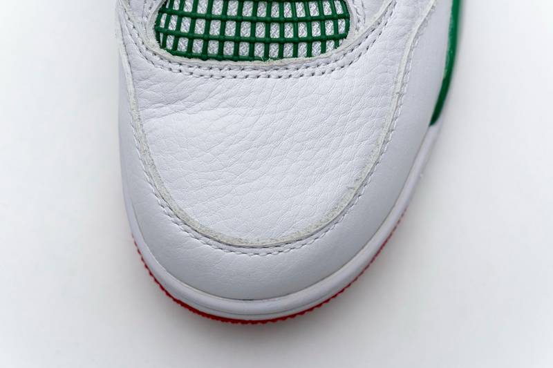 Air Jordan 4 Retro White Green Red