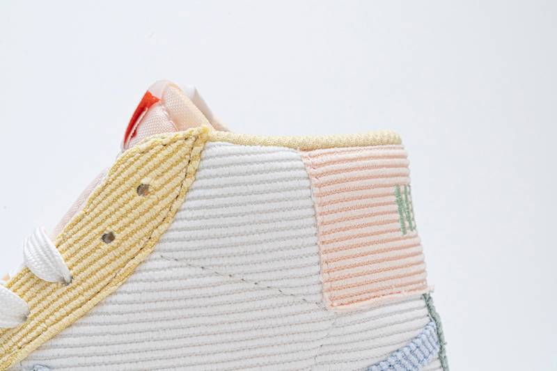 Nike Blazer Mid 77 VNTG White Pink Yellow