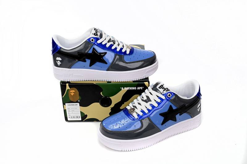 A Bathing Ape Bape Sta Low Navy Color Combo