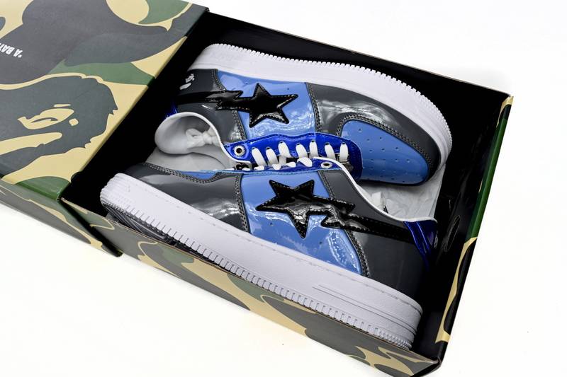 A Bathing Ape Bape Sta Low Navy Color Combo