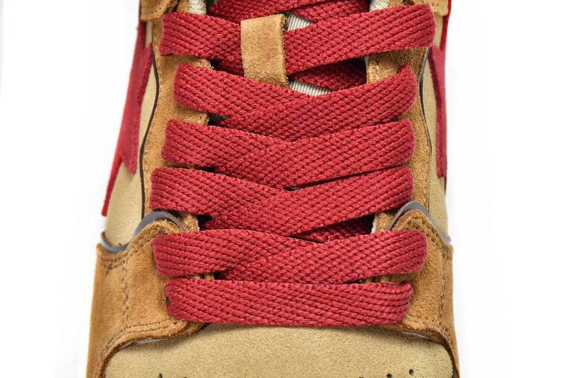 A Bathing Ape Sk8 Sta Wheat Red