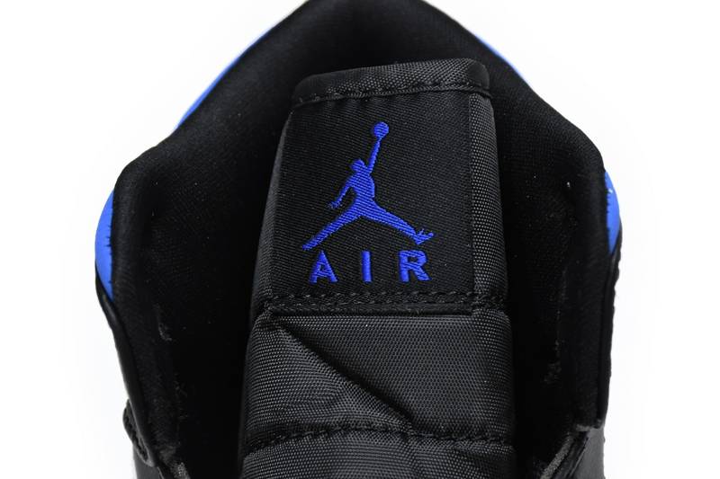 Air Jordan 1 Mid White Black Racer Blue