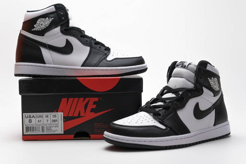 Air Jordan 1 Retro High  Black White