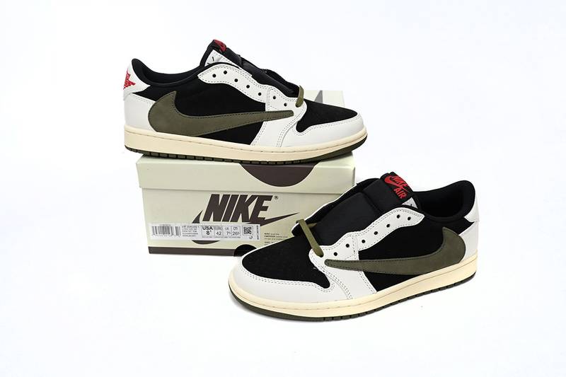 Air Jordan 1 Retro Low OG SP Travis Scott Olive