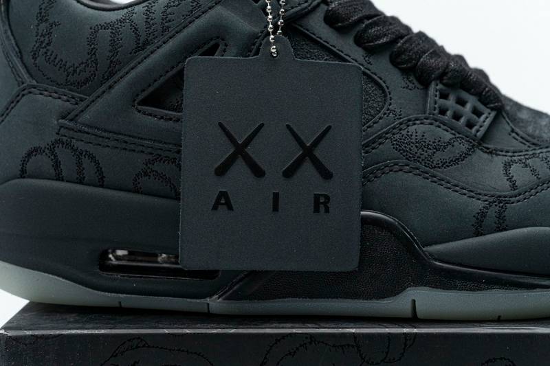 Air Jordan 4 Retro Kaws Black