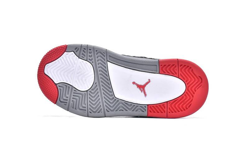 Air Jordan 4 Retro PS Bred(Kids)