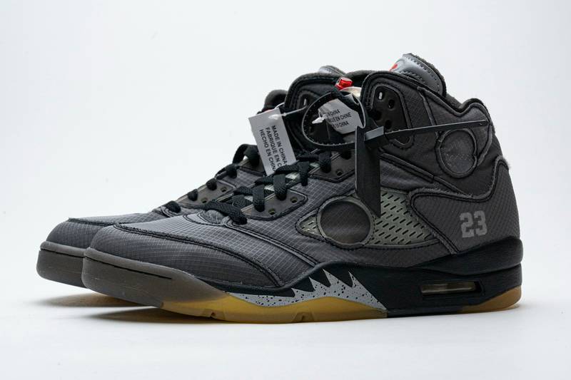 Air Jordan 5 Retro Off-White Black