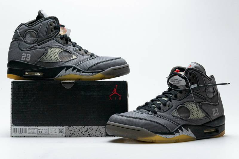 Air Jordan 5 Retro Off-White Black
