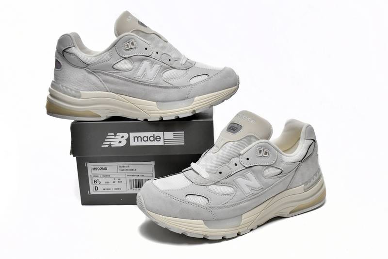 New Balance 992 White Silver (2021)