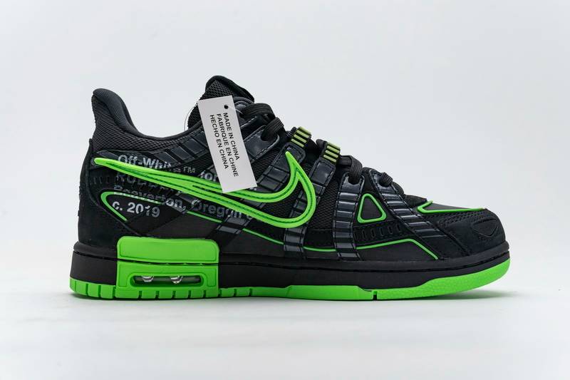 Nike Air Rubber Dunk Off-White Green Strike