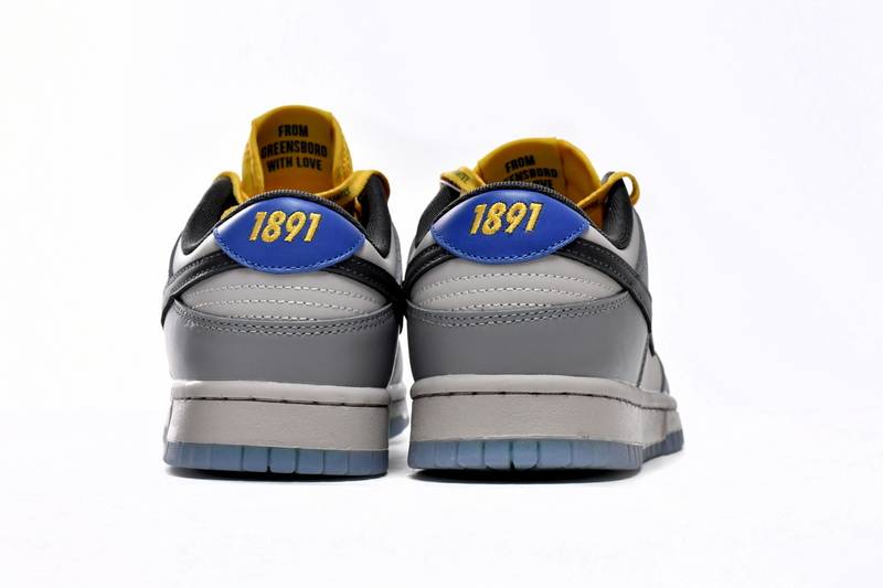 nike dunk low N0*H carolina a&t