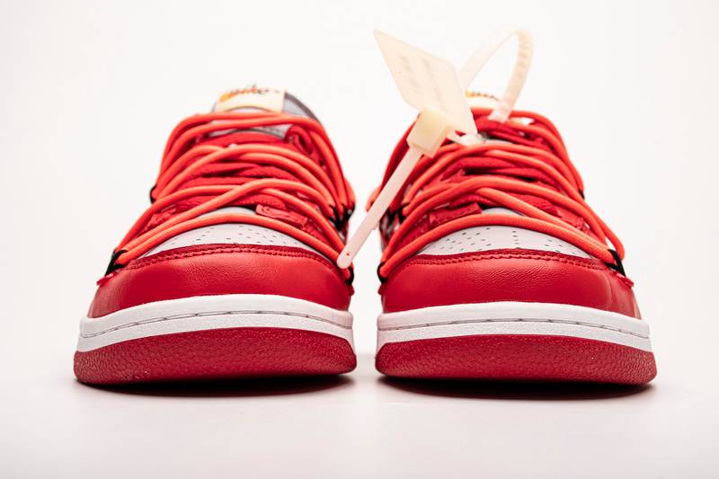 Nike Dunk Low OFF-White University Red