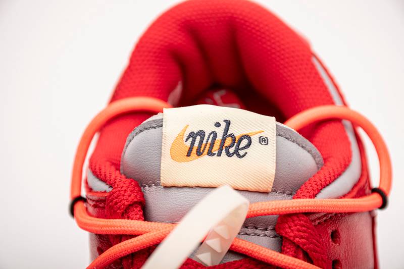 Nike Dunk Low OFF-White University Red