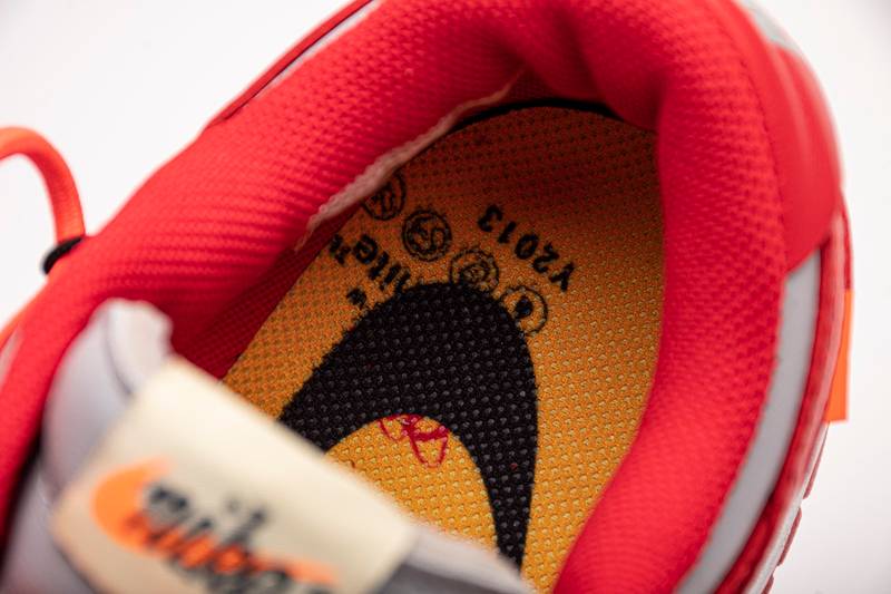 Nike Dunk Low OFF-White University Red