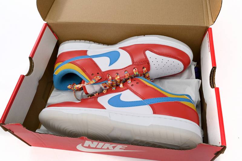 Nike Dunk Low QS LeBron James Fruity Pebbles
