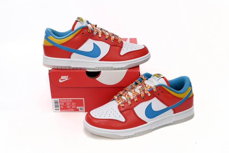Nike Dunk Low QS LeBron James Fruity Pebbles