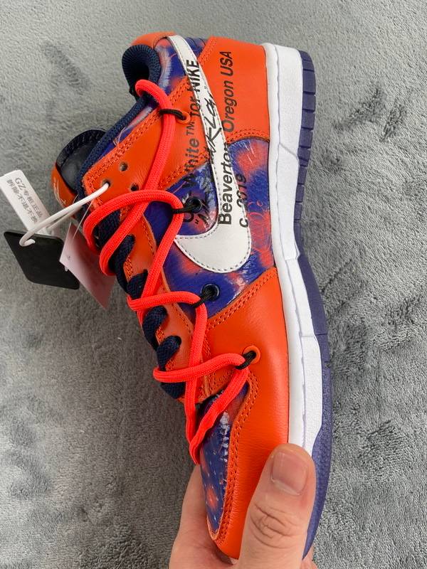 Nike Off White x Futura x Dunk Low SB UNC
