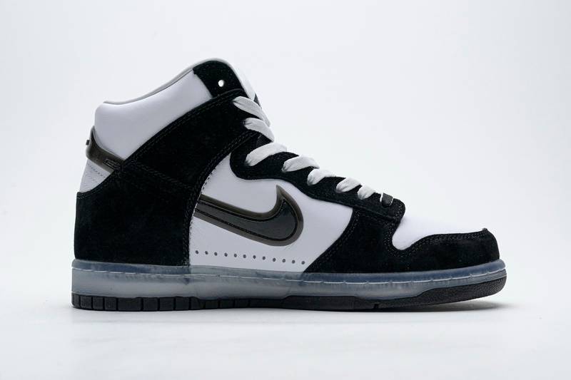 Nike SB Dunk High Slam Jam White Black