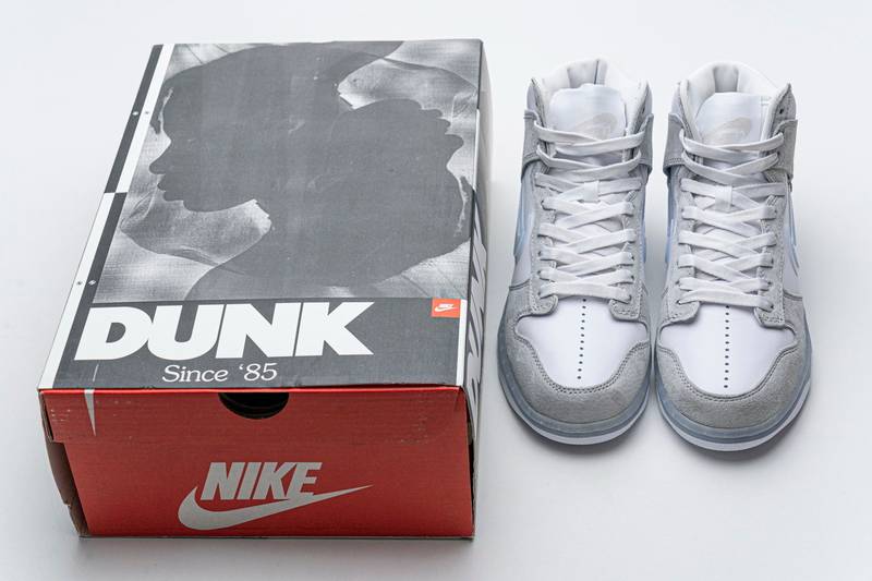 Nike SB Dunk High Slam Jam White Platinum