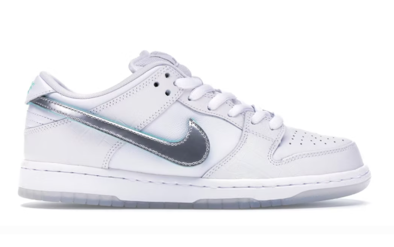 nike sb dunk low diamond S*pply co white diamond
