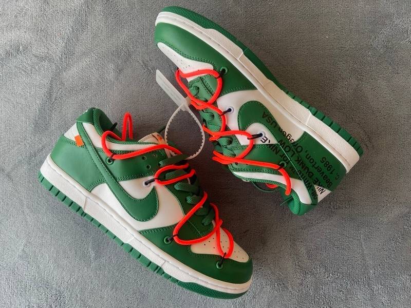 Nike SB Dunk Low Off-White Pine Green