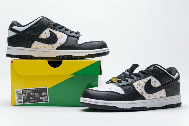 nike sb dunk low S*p*e black stars