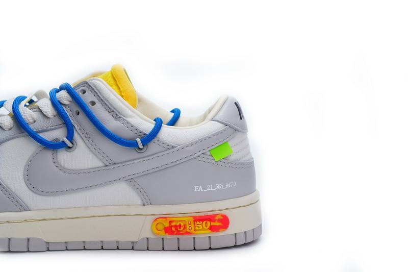 OFF WHITE x Nike Dunk SB Low The 50 NO.10