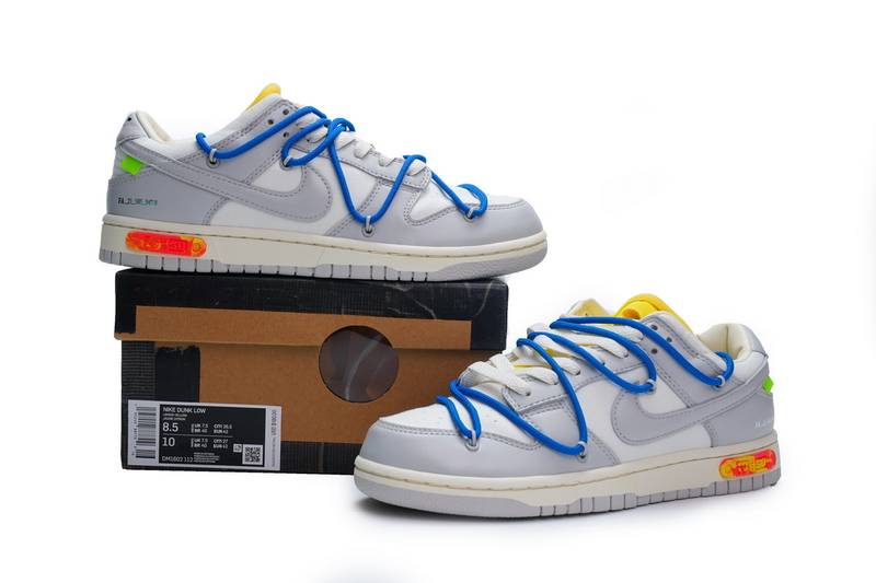 OFF WHITE x Nike Dunk SB Low The 50 NO.10