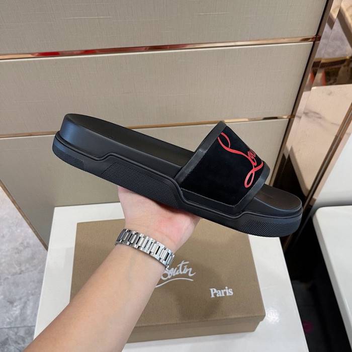 CHRIS_TIAN LOU_BOUTIN SLIPPERS