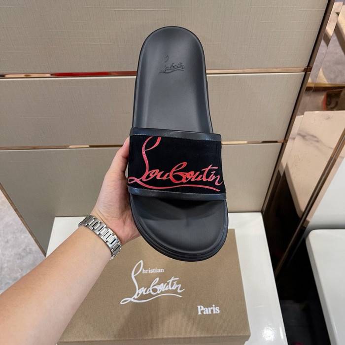 CHRIS_TIAN LOU_BOUTIN SLIPPERS