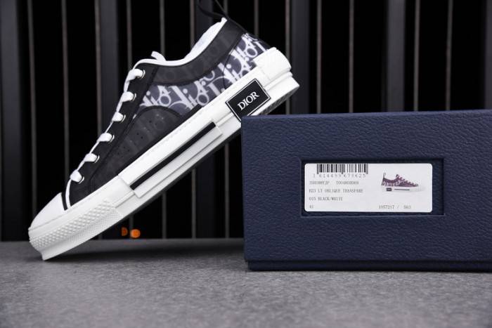D10R B23 OBLIQUE LOW TOP SNEAKER
