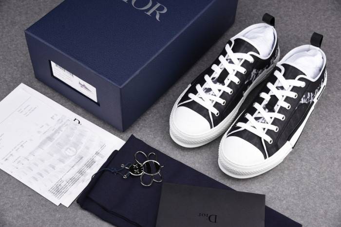 D10R B23 OBLIQUE LOW TOP SNEAKER