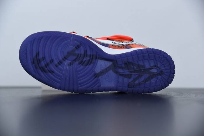 00F x Nike SB Dunk Low Orange Perple White CT0856-801