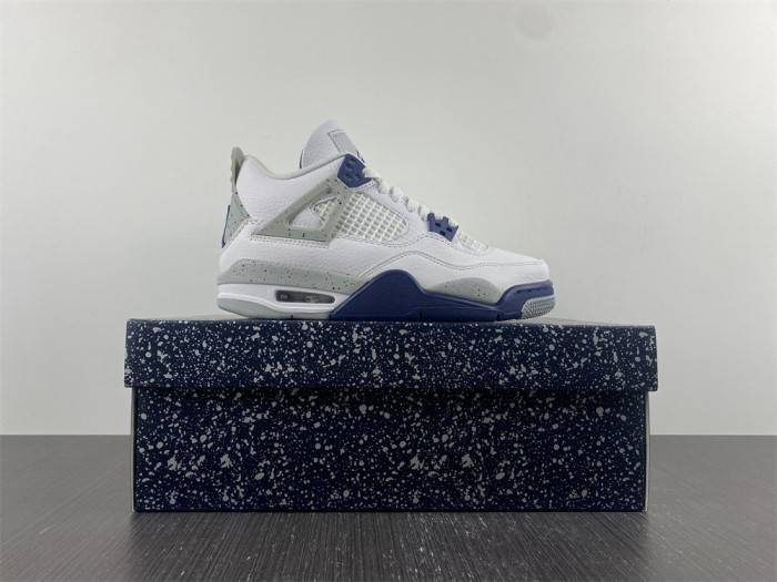 Jordan 4 Retro White Midnight Navy DH6927-140