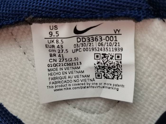 NBA x Nike Dunk Low EMB “75th Anniversary” DD3363-001