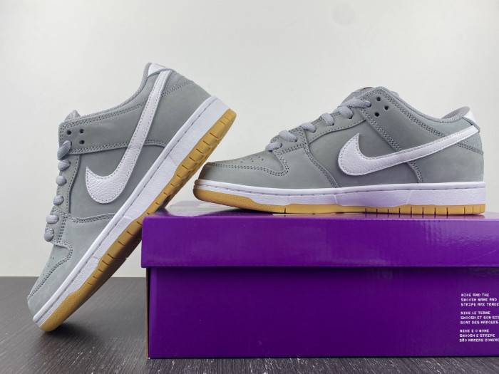 Nike Sb Dunk Low Pro Iso Orange Label Wolf Grey Gum DV5464-001