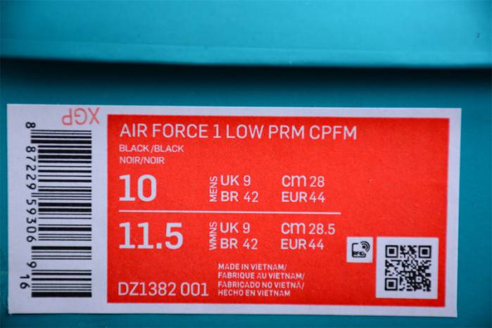 T*f*ny & co. x nike air force 1 low dz1382-001