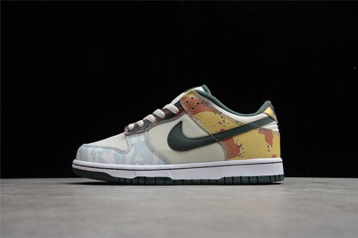 Nike Dunk Low SE Sail Multi-Camo – DH0957-100