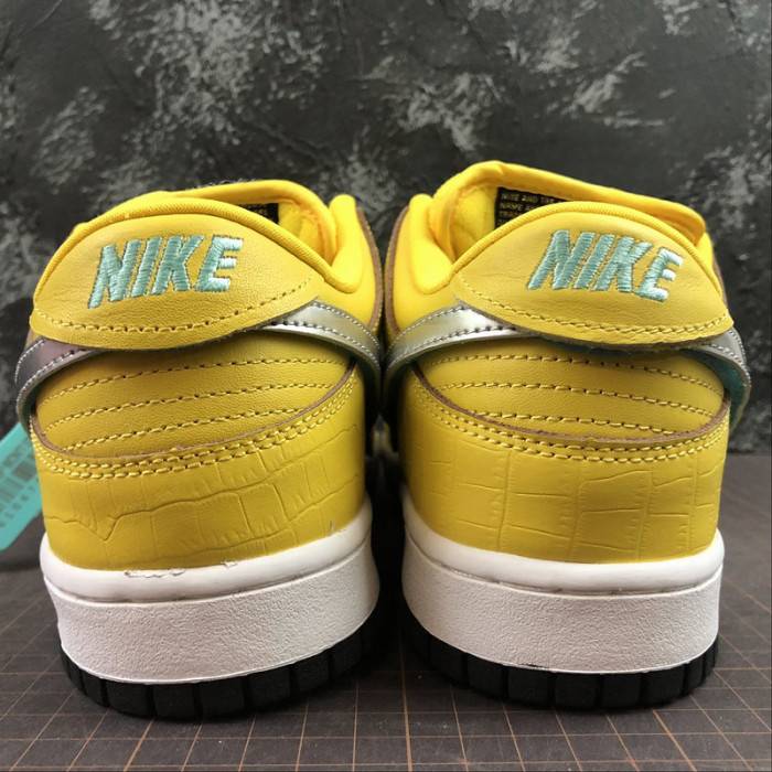 nike sb dunk low diamond S*pply co canary diamond (friends and family) bv1310-700