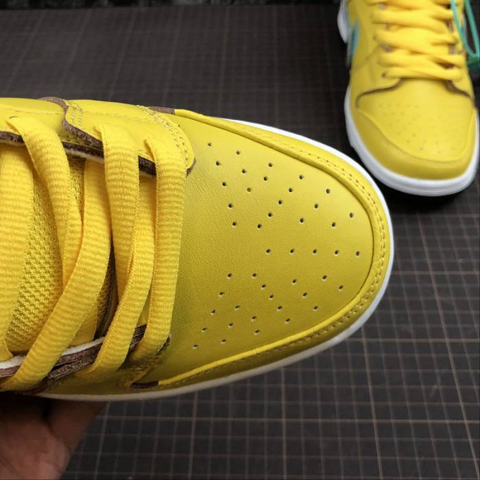 nike sb dunk low diamond S*pply co canary diamond (friends and family) bv1310-700